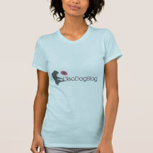 Camisa del blog del perro del disco
