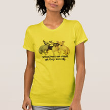 Camisa feliz de las señoras del trío de la chihuah