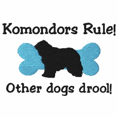 Camiseta bordada regla de Komondors Camiseta bordada regla de Komondors