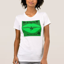 Camiseta del beso del irlandés