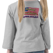 Camiseta para mujer americana del hockey