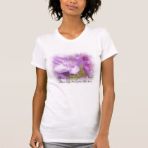 Camiseta rosada del personalizable del rododendro  playeras