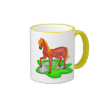 Camisetas del caballo de los niños y regalos del c tazas