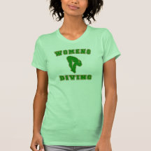 Camisetas para mujer del equipo del salto