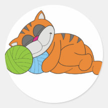 Camisetas y regalos Napping del gato Etiqueta