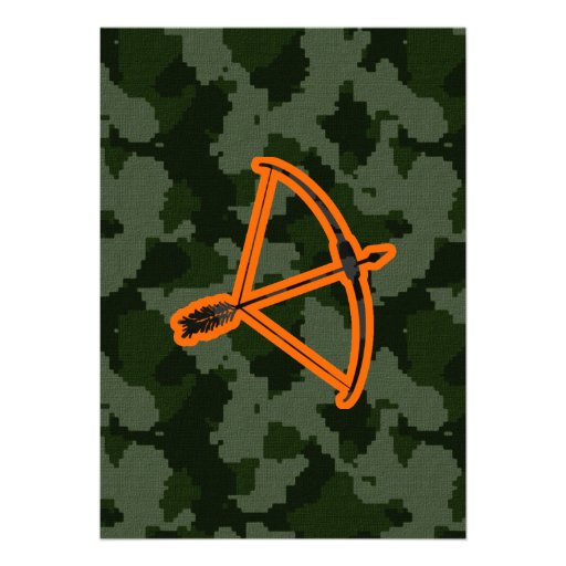 Camo Archery Cards