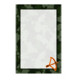 Camo Archery Customized Stationery