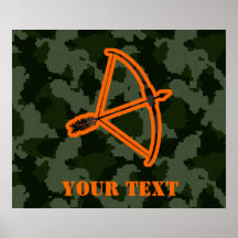 Camo Archery Print