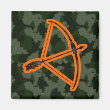 Camo Archery Refrigerator Magnets