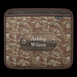 camo army brown  personalized ipad sleeves