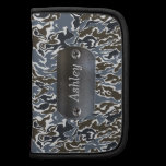 camo army gray personalized planners