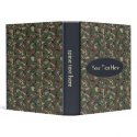 Camo army green Binder binder