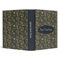 Camo army green Binder by ColorfulBinders Camo army green Binder