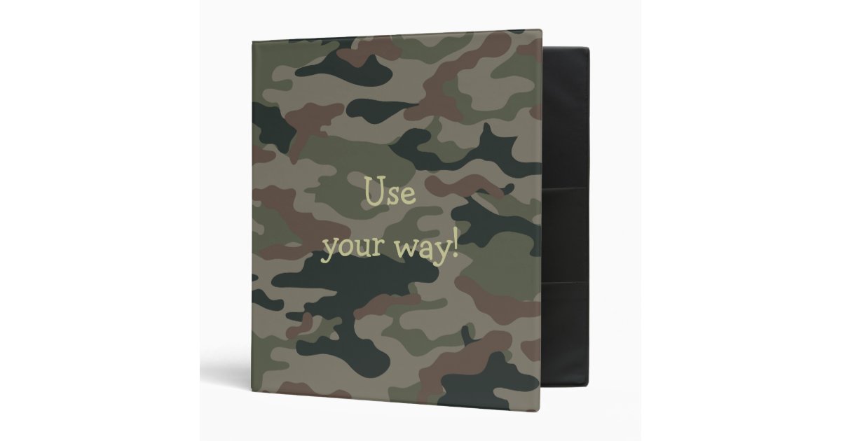 camo-army-green-notebook-avery-binder-zazzle