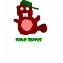camo beaver t-shirts