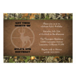 Camo Birthday Boy Invitations