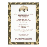 Camo Birthday Party Invite