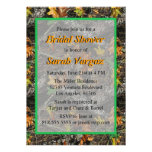 Camo Bridal Shower Invitations