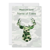 CAMO BUCK CUSTOM ANNOUNCEMENTS