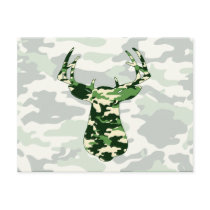 CAMO BUCK POSTCARD