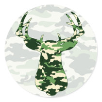 CAMO BUCK STICKERS