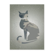 Camo Cat Postcard 2
