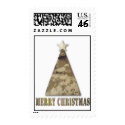 Camo Christmas Tree postage by vanoverc Camo Christmas Tree postage