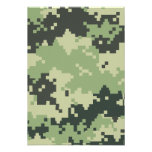 Camo Custom Invitations