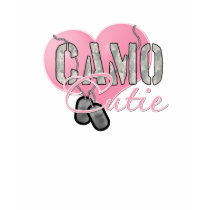 Camo Cutie t-shirts by silentranksshop Camo Cutie t-shirts
