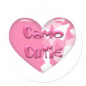 Camo Cutie stickers