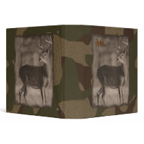 Camo Deer Binder by forbes1954 Camo Deer Binder