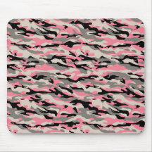 CAMO GIRL MOUSE PAD