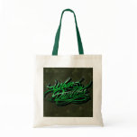 Camo graffiti tote bag