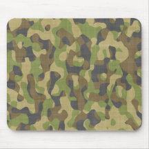 Camo Greens & Browns Mousepads