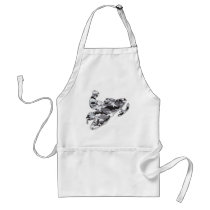 Camo Grey Sled on Black copy Apron