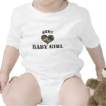 Camo Heart Army Baby Girl T-Shirt