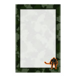 Camo Hockey Custom Stationery