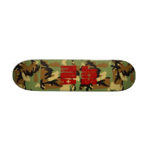 camo Joshua skateboard