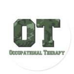 camo letters dark green sticker