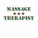 Camo Massage Therapist T-Shirt by thehealinghand Camo Massage Therapist T-Shirt