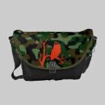 Camo/Orange Owl messenger bags