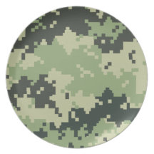 Camo Party Plates