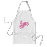 Camo Pink Sled on Black copy aprons