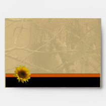 Camo & Sunflower Envelopes envelopes