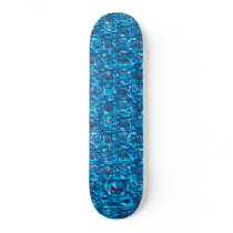 Camo Swede Deck - Blue 2 Skateboard