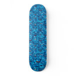 Camo Swede Deck - Blue 2 Skateboard