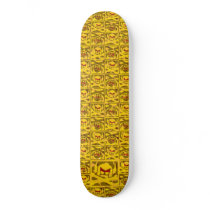 Camo Swede Deck - Gold Skateboard