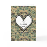 Camo Valentine Card