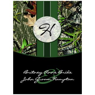 Camo Wedding Invitations zazzle_invitation