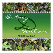 Camo Wedding Invitations